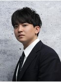 メンズナチュラルマッシュ
