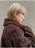 #ショートボブ#ハイトーン/岸本 理希