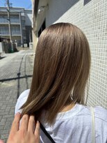 ヘアースペースブルーム ヒーロー 園田店(HAIR SPACE BLOOM hero) ミルクティーベージュ