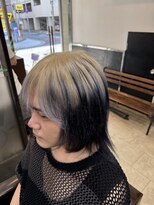 リレーションメンズヘアー(RELATION MEN'S HAIR)&nbsp;ホワイトカラー/ダークアッシュ