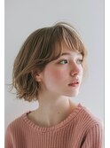 大人ショートダブルカラーハイライト20代30代40代竹ノ塚西新井
