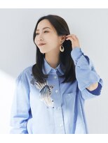 クロードモネグランデ まるひろ川越店(Claude MONET grande)&nbsp;50代セミロング#川越#川越駅#白髪ぼかし#白髪染め