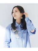 50代セミロング#川越#川越駅#白髪ぼかし#白髪染め