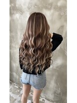 ラブスタシー 小倉店 #シールエクステ#バレイヤージュ