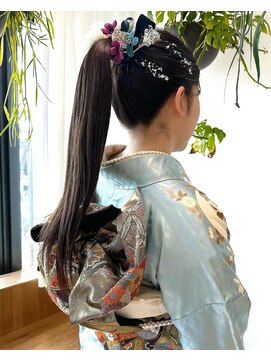 オーシャン(Ocean) ［Ocean Hair&Life 水田］2025成人式ヘアセット☆