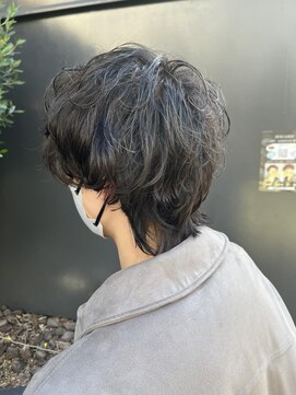 シャインヘアフラッペ 新百合ヶ丘2号店(Shine hair frappe) ウルフパーマ