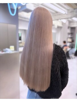 ロテ 名古屋 名駅店(Lote.) イメチェン/ホワイトブロンド/外ハネボブ/美髪/名古屋/名駅