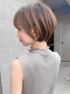 ロンド エスポワール 錦糸町(Lond espoir) ミニウルフレイヤーカット顔周りカット前髪カットショート錦糸町