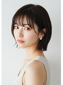 髪質改善/大人ボブ/重め前髪/大人可愛い/小顔ヘア/綱島