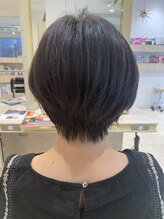 アッシュ 仙川店(Ash) 前髪なしショートハンサムショートショートヘア30代40代50代60代