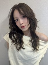 《*赤みを抑えてくれる、グレージュカラー*》透明感と柔らかさが人気のグレージュカラー＊[髪質改善/久居]