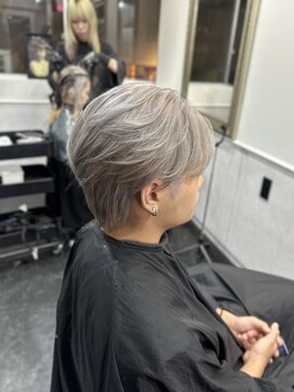 ゲーム 渋谷店(GAME) スペインカール/スパイキーショート/ブルーブラック/渋谷