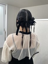 シロ(silo)&nbsp;タイトなリボンアレンジ