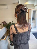キッカ(kicca) 【kicca】カチモリ/ハーフアップ/カチモリヘア/ヘアアレンジ