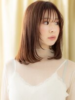 カバーヘア ブリス 北浦和(COVER HAIR bliss)&nbsp;シースルーバング姫カットレイヤーミディアムY北浦和20代30代