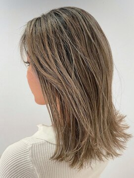 地毛ハイライト×グラデーションカラー