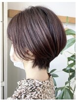 エス ハート オブ ヘアー 名東店(Heart of HAIR)&nbsp;【ES田中】winter Style　ハンサムショート