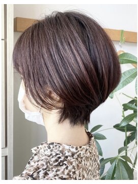 エス ハート オブ ヘアー 名東店(Heart of HAIR) 【ES田中】winter Style　ハンサムショート