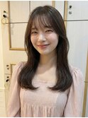 20代30代40代ハッシュカット/グレージュ/デザインカラー