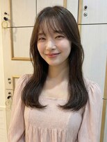 ネオリーブ チロル 横浜西口店(Neolive CiroL.) 20代30代40代小顔レイヤー/暗めカラー/デザインカラー