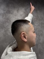 スピン 本八幡(SPIN)&nbsp;MEN’S HAIR/サーフカール/刈り上げセンターパート/本八幡