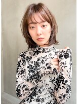 レニーバイエース(LANY by ACE)&nbsp;【LANY横浜】レイヤーボブ×ブラウンベージュ