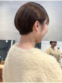 大人かわいい/10代20代30代/ショートボブ/丸みショート