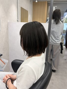 ヘアサロン ドットプラス 町田店(dot. plus) ミディアムレイヤーボブ/ゆるふわボブ/簡単スタイリング/町田