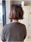 ボブパーマ、ボブパーマゆるめ、ニュアンスパーマ、ゆるめパーマ