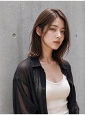 レイヤーカット×セレクトカラー