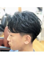 ふかみ理容院 ツーブロックショートスタイル