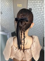 フェリーチェ 六本木店(Felice)&nbsp;タイトアレンジ タイトヘア カチモリ イベントヘア 参列