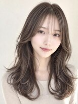 プーン(POON)&nbsp;ハイライト×韓国レイヤーアッシュグレージュ