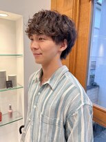 ラパンセ ブルー(LA PENSEE BLEU)&nbsp;アクティブショート　ルーズショート　メンズパーマ