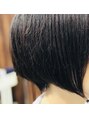 セブン ヘア ワークス(Seven Hair Works) 前下がりのボブなら後頭部も丸く見せる事が可能です！