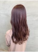 【Zina　博多】イメチェン毛先パーマ耳かけ×フォギーベージュ