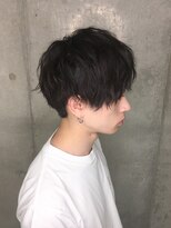 横顔が素敵に決まる外ハネMIXツイストパーマ［表参道/青山]