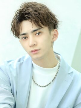 リップス 表参道店(LIPPS) かき上げアップバング【リバーススウェル】2ブロック