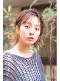 Aimee町田ハンサムミディ×インナーイエローベージュ