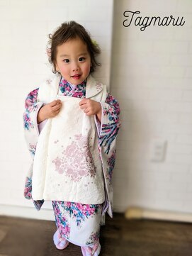 タグマル 七五三☆3歳被布☆