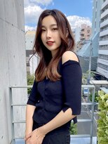 リコバイアフロート(riko by afloat)&nbsp;レイヤーロング/後れ毛カット/くびれヘア/吉祥寺