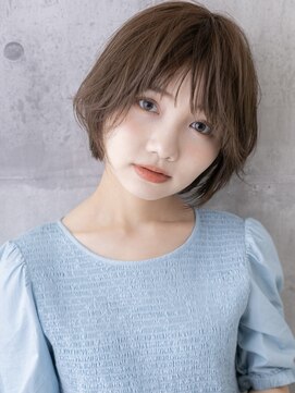 ポケット(pocket) シースルーバングベージュ