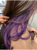 frope インナーカラーバイオレット@加藤