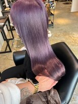 メリー オオサカ(Merly Osaka)&nbsp;艶と透け感がすごい！色落ちも綺麗_ホワイトアッシュパープル_