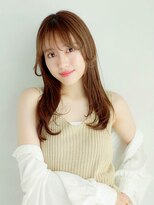 フレイムスヘアーアンドリラックス 西川口店 美髪ホワイトグレージュネビージュ大人かわいいこなれミディ