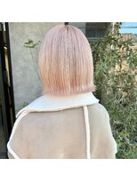 サンド 表参道(sand)&nbsp;10代20代30代ミルクティーベージュピンクハイトーンブリーチ