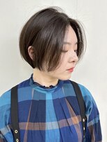 フォーク FOLK&nbsp;【FOLK】透明感地毛風グレージュ☆似合わせ耳掛けショートボブ♪