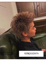 ヒロギンザ 新橋日比谷口店(HIRO GINZA)&nbsp;束感スパイキーショート/ハイライト/2ブロマッシュ/束感/波巻き