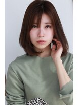 ノイ 千歳船橋(noi)&nbsp;斜めバング/グレージュカラー/デザインカラー/シルキーベージュ