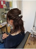 やるあみハーフアップ☆【ARISHIA hair 那珂】